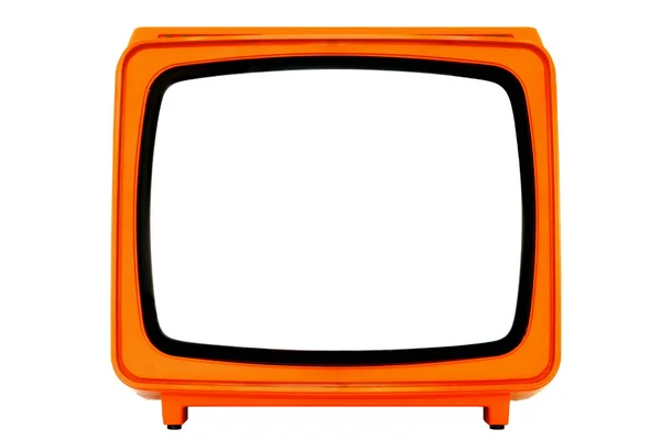 Television White Background — Stock Photo, Image