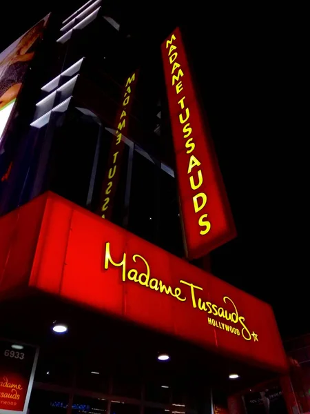 Hollywood Los Angeles Californië September 2018 Madame Tussauds Hollywood Een — Stockfoto