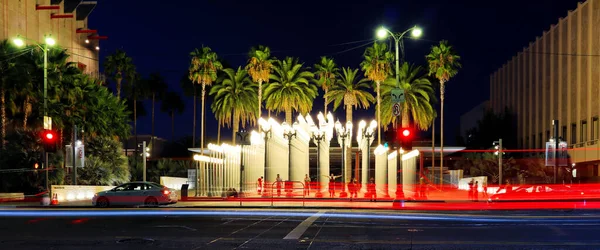 カリフォルニア州ロサンゼルス 2019年10月2日 Lacma Night Los Angeles County Museum Art Wilshire — ストック写真