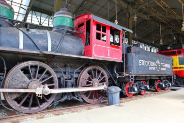 Los Angeles, California - 11 Mayıs 2019: TRAVEL TOWN MÜZESİ, 5200 Zoo Drive, Los Angeles