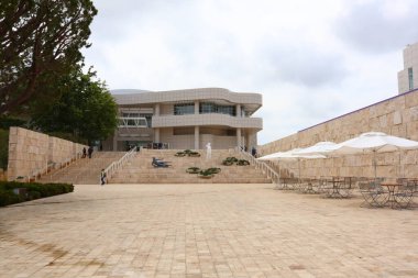 Los Angeles, Kaliforniya 10 Mayıs 2019: Los Angeles 'taki Getty Center Müzesi