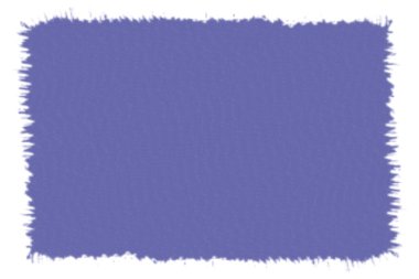 Beyaz arka planda menekşe boyası. resimleme