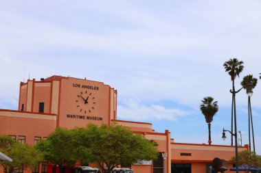 Los Angeles, Kaliforniya - 18 Mayıs 2019: San Pedro 'daki Los Angeles Marittime Müzesi.