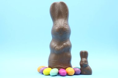 Paskalya Çikolatalı Tavşan Kompozisyonu