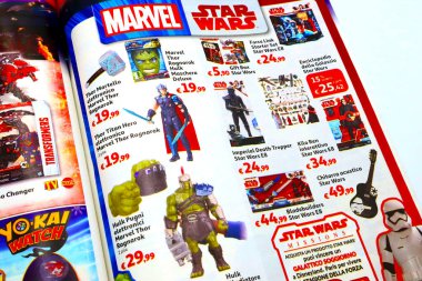 Marvel Star Wars Oyuncak kataloğu Noel için indirimde 