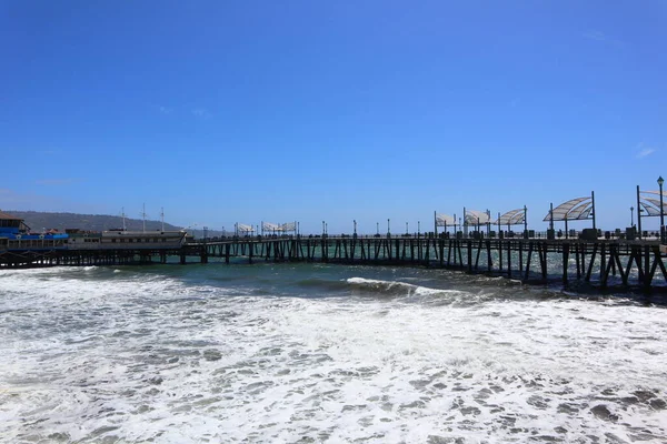 stock image REDONDO BEACH, Los Angeles, California - May 21, 2019: view of Redondo Beach Pier