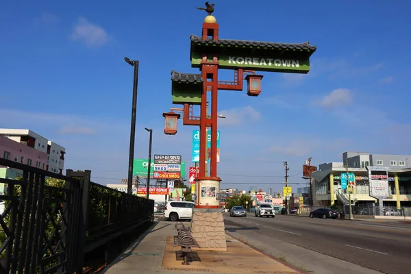 Los Angeles California May 2019 View Koreatown Neighborhood Central Los — Stock Photo, Image