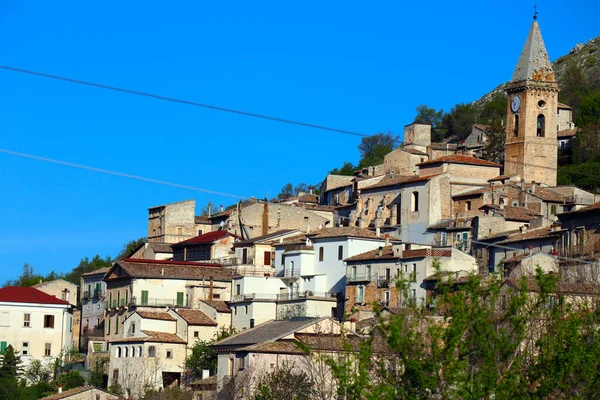 Näkymä Calasciosta Aquilan Maakunnassa Abruzzon Alueella Keski Italiassa — kuvapankkivalokuva