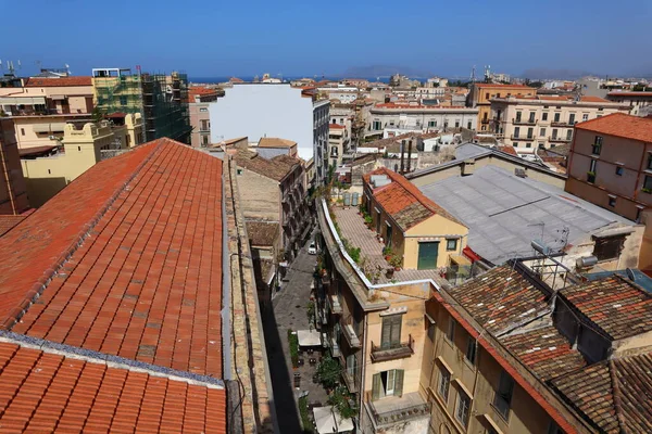 Palermo Sicílie Itálie Panoramatický Výhled Palermo — Stock fotografie