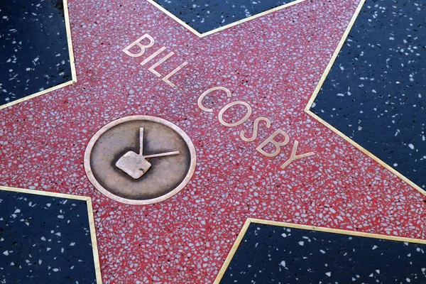 Hollywood California Maggio 2019 Star Bill Cosby Sulla Hollywood Walk — Foto Stock