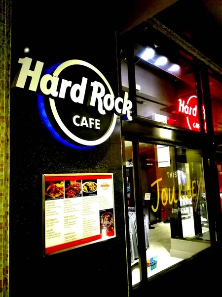 Holywod Los Angeles California Вересня 2018 Hard Rock Cafe Hollywood — стокове фото