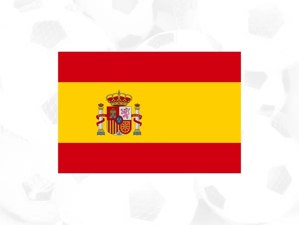 Spanje Vlag Achtergrond Illustratie — Stockfoto