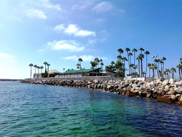 Redondo Beach Los Angeles Californië September 2018 Zicht Stille Oceaan — Stockfoto