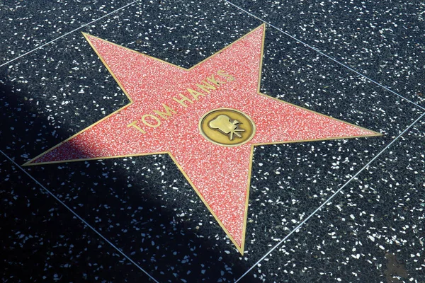 Hollywood California Maggio 2019 Star Tom Hanks Sulla Hollywood Walk — Foto Stock