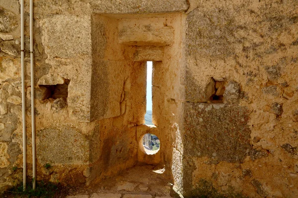 Rocca Calascio Mountaintop Medieval Fortress 1512 Meters Sea Level Castle — Stock Photo, Image