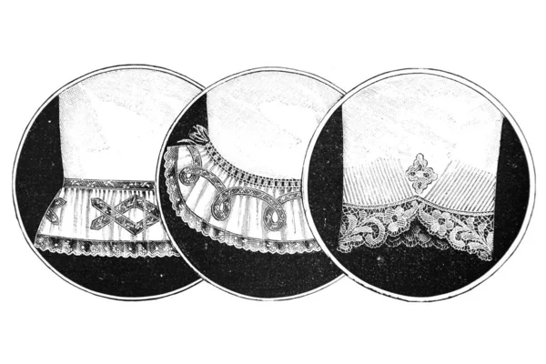 ドルコインの黒と白のイメージのヴィンテージ写真のイラスト — ストック写真