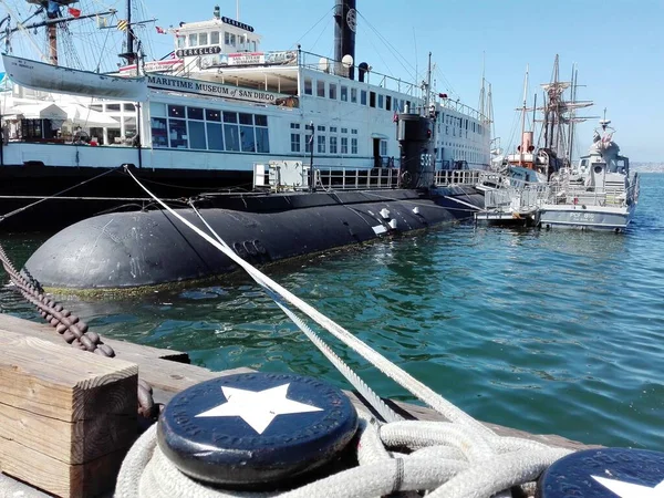 カリフォルニア州サンディエゴ 2018年9月12日 カリフォルニア州サンディエゴの海事博物館 — ストック写真