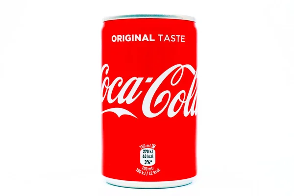Pescara Italia Gennaio 2020 Coca Cola Original Taste Can Coca — Foto Stock