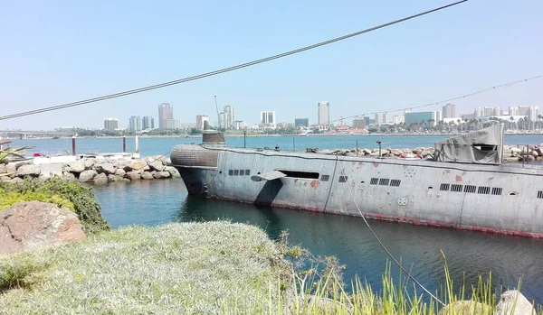 Лонг Бич Калифорния Сентября 2018 Года Советская Подводная Лодка Скорпион — стоковое фото