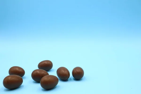 Composição Páscoa Colorida Com Ovos — Fotografia de Stock