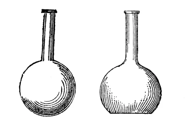 Skizze Einer Antiken Apothekenausrüstung Nahaufnahme Medizinischer Objekte — Stockfoto