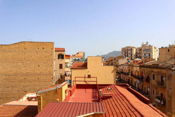 Palermo Sicílie Itálie Panoramatický Výhled Palermo — Stock fotografie