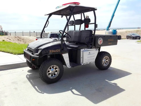 stock image VENICE, Los Angeles, California - September 6, 2018: Venice Beach Police Car