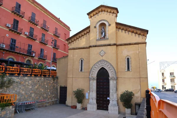 Pohled Barokní Kostel San Calogero Agrigentu — Stock fotografie