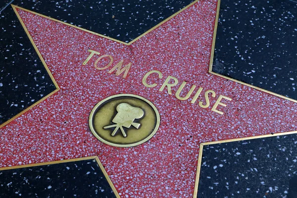 Hollywood California Mayo 2019 Estrella Tom Cruise Hollywood Walk Fame — Foto de Stock
