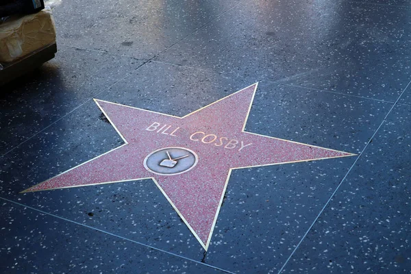 Hollywood California Травня 2019 Star Bill Cosby Hollywood Walk Fame — стокове фото