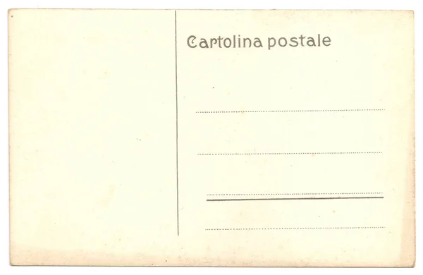 Original Vintage Sucio Desgastado Back Side Postales — Foto de Stock