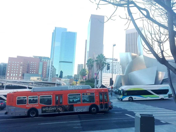 Los Angeles California May 2019 Los Angeles Metro Bus Transit — Stock Photo, Image
