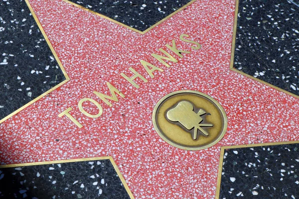 Hollywood California Mayo 2019 Estrella Tom Hanks Hollywood Walk Fame — Foto de Stock