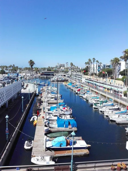 Redondo Beach Los Ángeles California Septiembre 2018 Vista Del Paseo — Foto de Stock