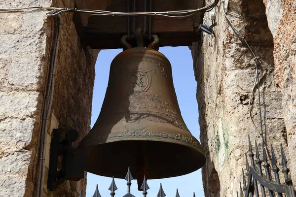 Erice Sicílie Itálie Července 2022 Bells Tower Real Duomo Krále — Stock fotografie