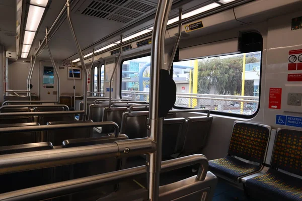 Los Angeles California May 2019 Metro Train Railroad Transport System — Stock Photo, Image