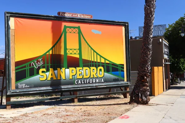 ロサンゼルス カリフォルニア州 2019年9月29日 ロサンゼルス港サンペドロへようこそ カリフォルニア — ストック写真
