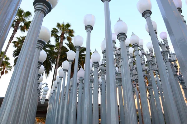 Los Ángeles California Mayo 2019 Urban Light Una Escultura Chris —  Fotos de Stock