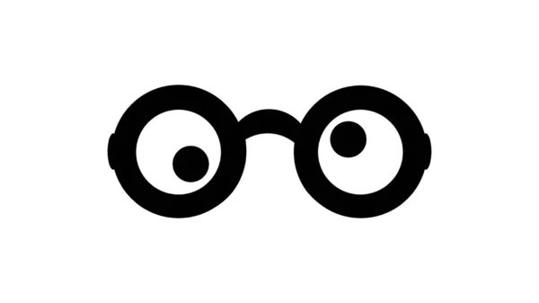Ícone Óculos Ilustração Design — Fotografia de Stock