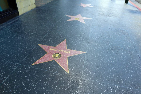 Hollywood California Mei 2019 Bintang Mike Myers Hollywood Walk Fame — Stok Foto