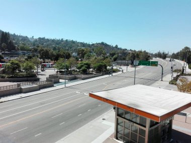 LOS ANGELES, California - 19 Eylül 2018: UNIVERSAL ŞEHRİ / STÜDİOS