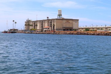 Los Angeles, Kaliforniya - 18 Mayıs 2019: San Pedro, Los Angeles Limanı