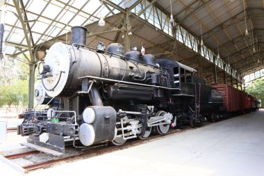 Los Angeles, California - 11 Mayıs 2019: TRAVEL TOWN MÜZESİ, 5200 Zoo Drive, Los Angeles