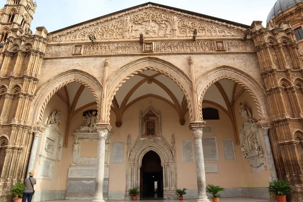 Katedra Palermo Sycylia — Zdjęcie stockowe