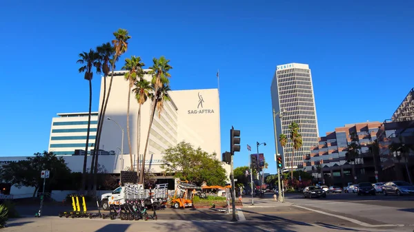 加利福尼亚州洛杉矶 2019年10月2日 美国电影协会美国电视和广播艺术家联合会威尔郡大道的Sag Aftra大楼 — 图库照片