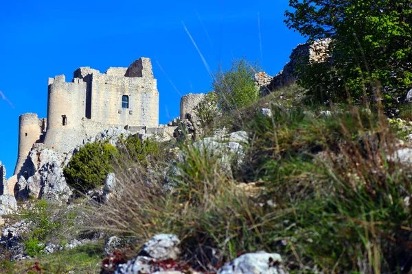 Замок Рокка Калашо Горная Крепость — стоковое фото