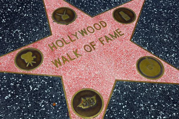 Hollywood Kalifornia 2019 Május Hollywood Walk Fame Sztárja Hollywood Boulevard — Stock Fotó