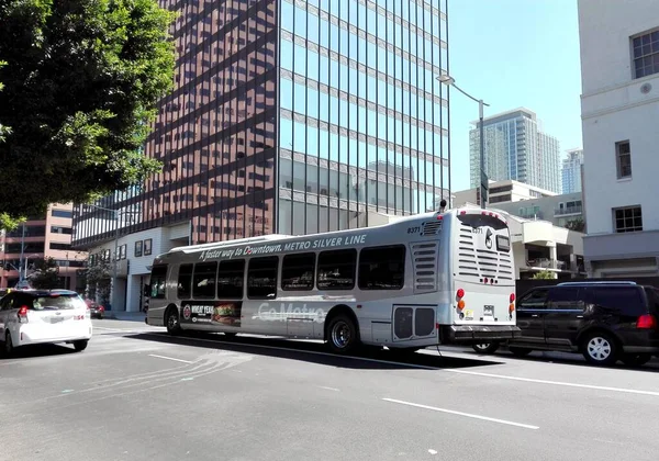 Los Angeles Californie Mai 2019 Réseau Bus Métro Los Angeles — Photo