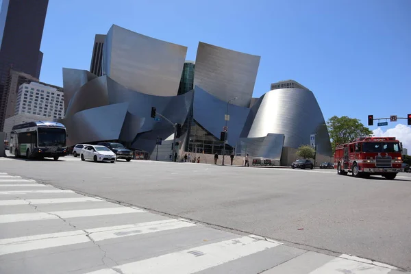 Los Angeles Kalifornia 2019 Május Walt Disney Koncertterem Látképe Los — Stock Fotó