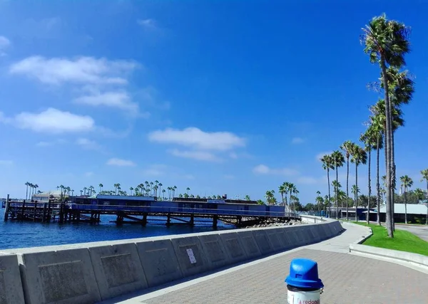 Redondo Beach Los Angeles Kalifornia Września 2018 Widok Ocean Spokojny — Zdjęcie stockowe